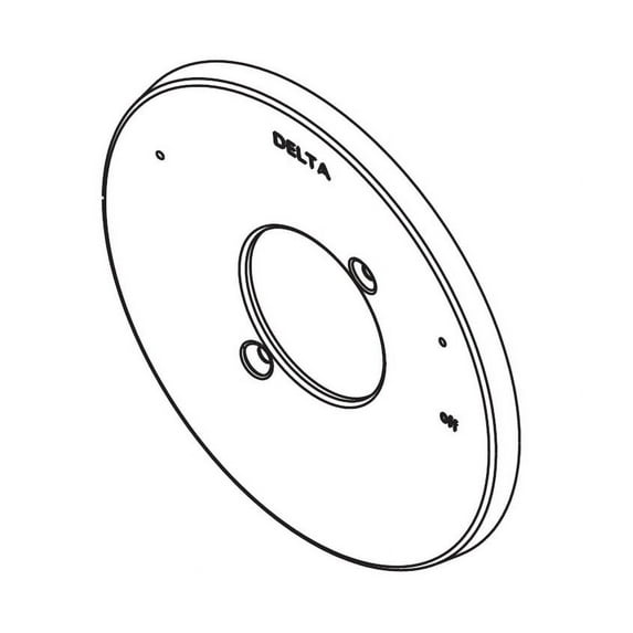 Delta Rp73373 6-1/2" Escutcheon Plate - Brilliance Stainless