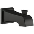 thumbnail image 1 of Delta RP77091BL Ashlyn 7-15/16" Integrated Diverter Tub Spout - Black, 1 of 3