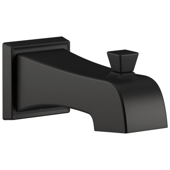 Delta RP77091BL Ashlyn 7-15/16" Integrated Diverter Tub Spout - Black