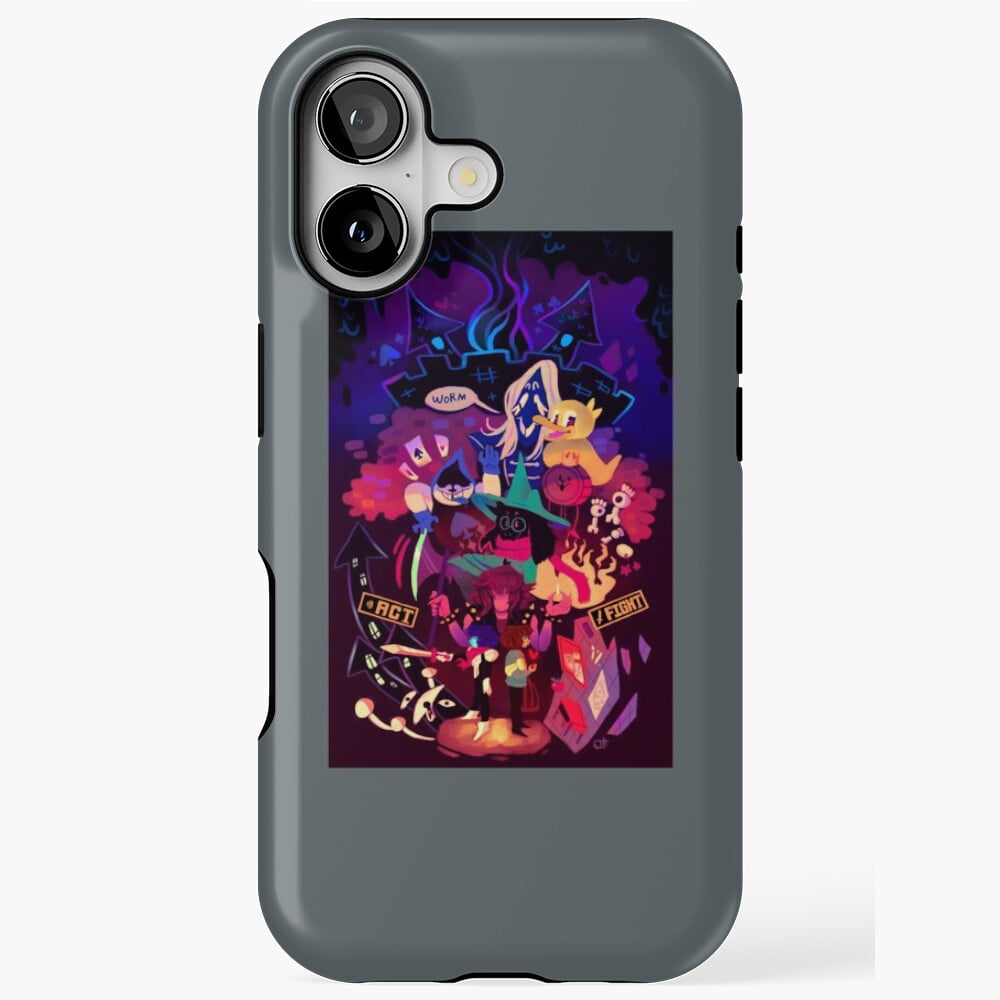 Delta Rune Fight Meme Retro Pixel Cartoon Graphic Case for iPhone 11 ...