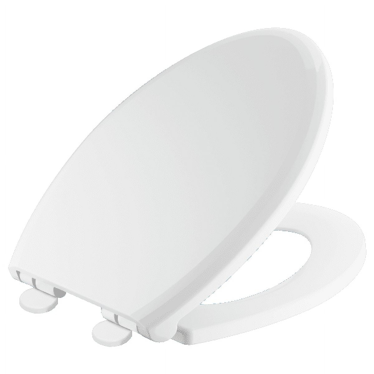 Delta Sanborne Elongated Slow-Close / Quick-Release Nightlight Seat in White 813902-N-WH