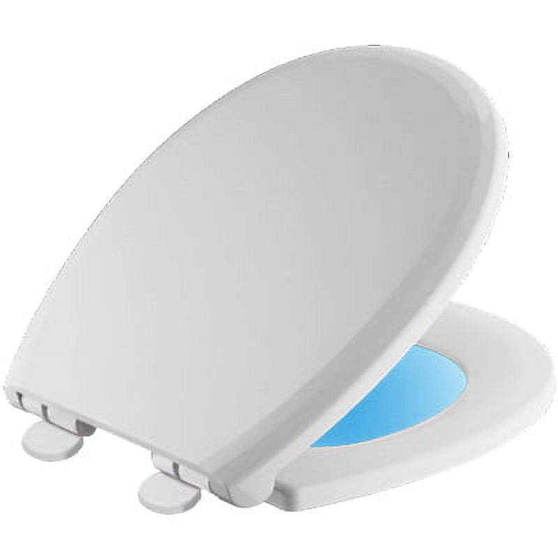 Delta Sanborne Round Night Light Toilet Seat Slow Close Feature Ke