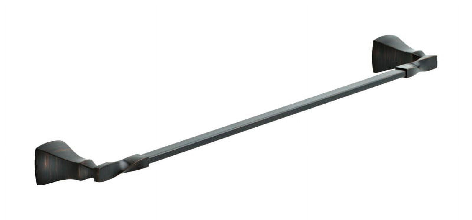 Delta Sawyer Venetian Bronze Towel Bar 18 in. L Die Cast Zinc