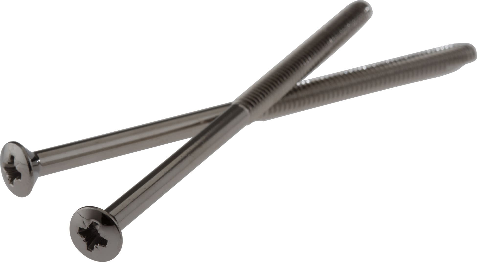 Delta Screws (2) - Extra Long - Escutcheon Trim Matte Black