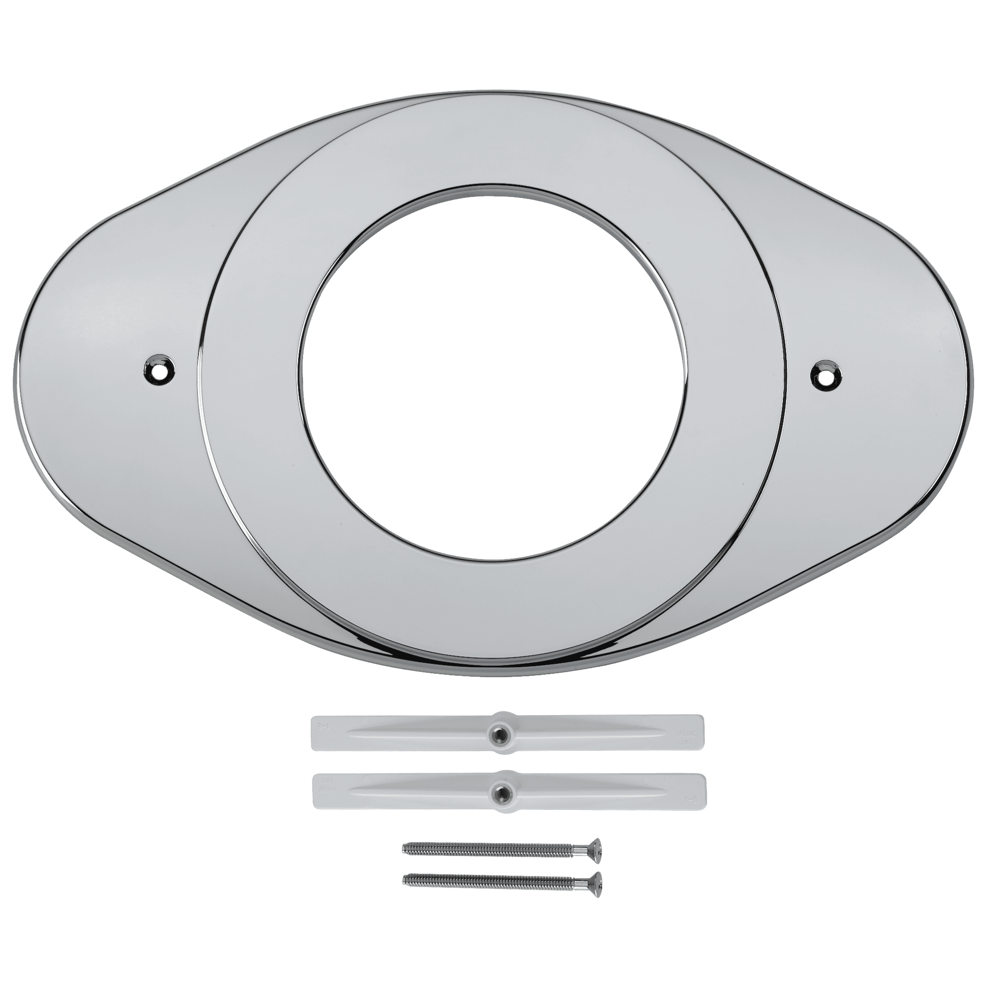 Delta Chrome Shower Renovation Cover Plate