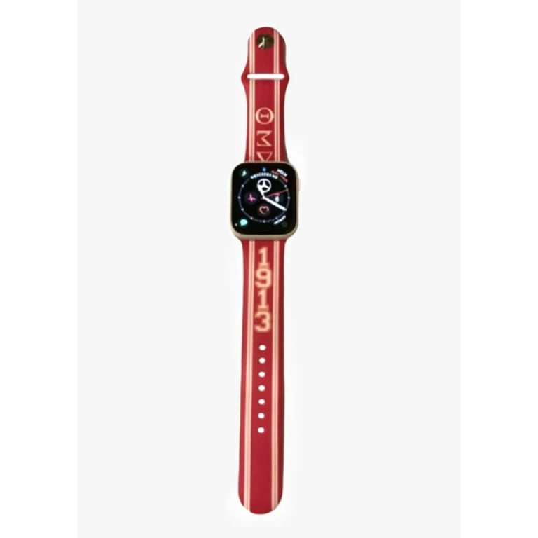 Delta Sigma Theta Apple Watch Band Size 42 44 45 mm