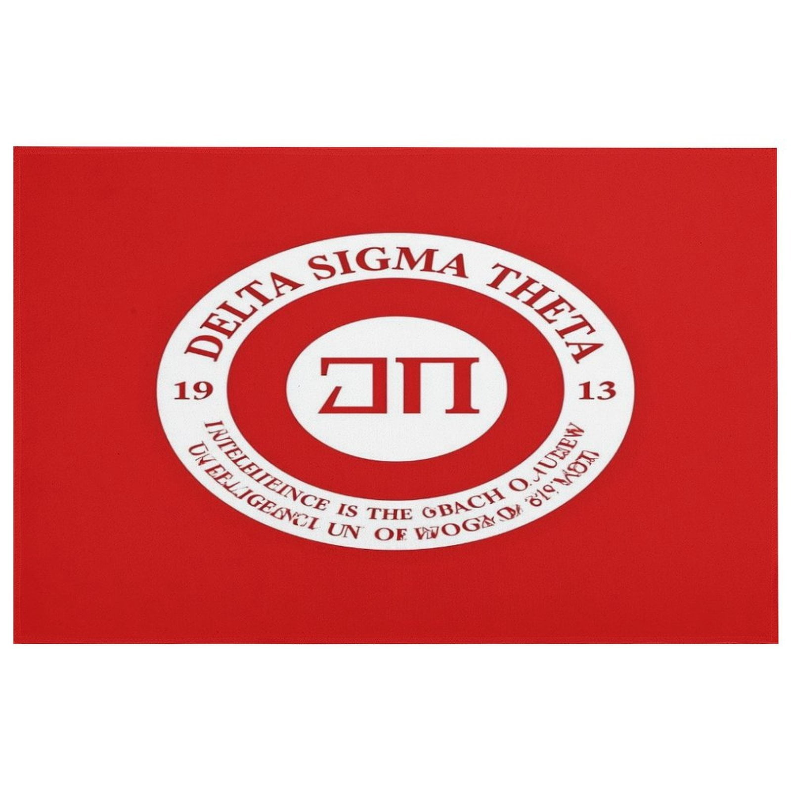Delta Sigma Theta Emblem Adult Home Decor Bedroom Living Room Crystal ...