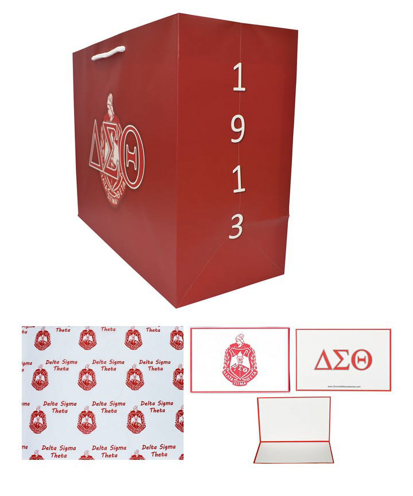 Delta Sigma Theta Gift Accessories Set Package Set LARGE
