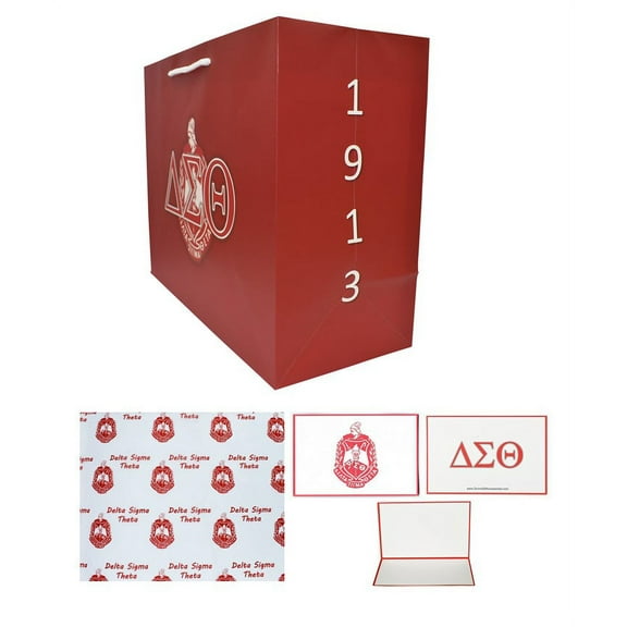 Delta Sigma Theta Gift Accessories Set - Package Set LARGE