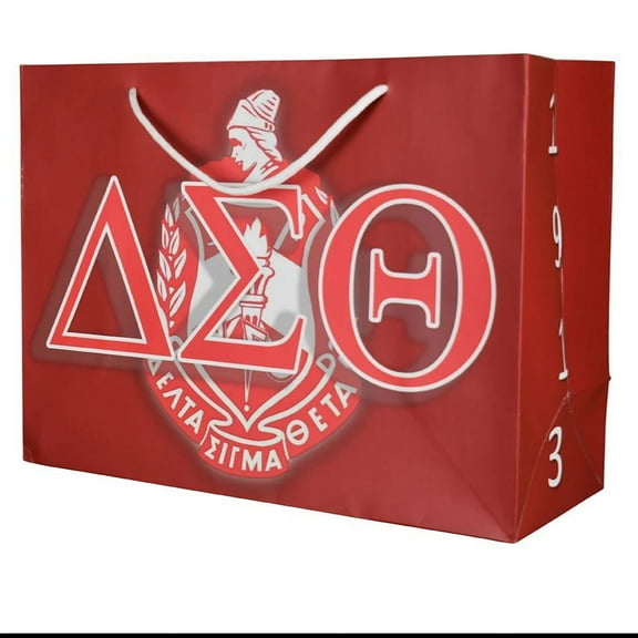 Delta Sigma Theta Gift Bag, Large