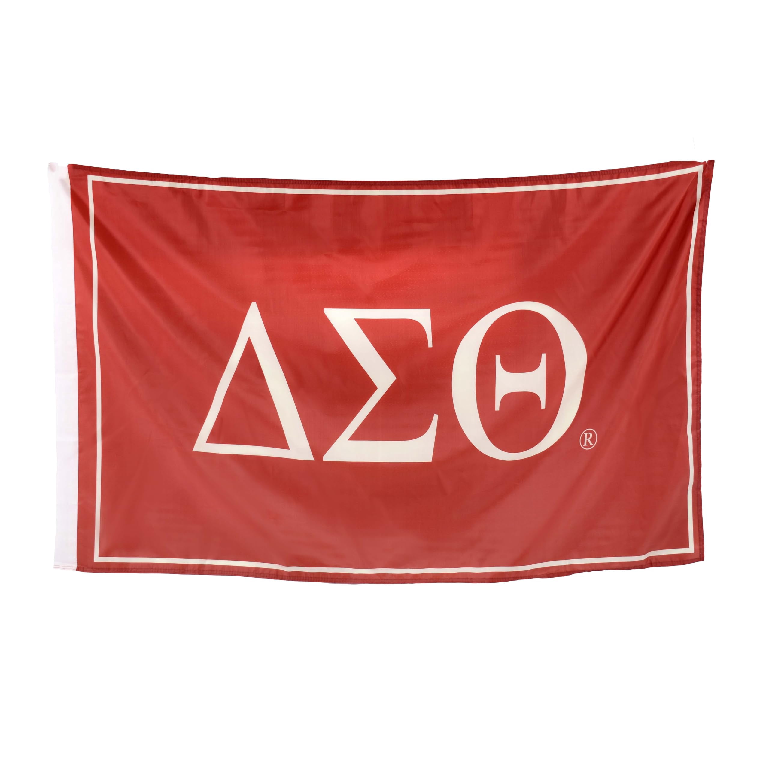 Delta Sigma Theta Sorority Greek Letters Flag, Two-Color Design ...