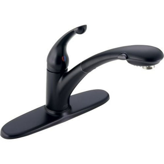Delta Signature Kitchen Faucet with Pullout Spray, Available in Various Colors