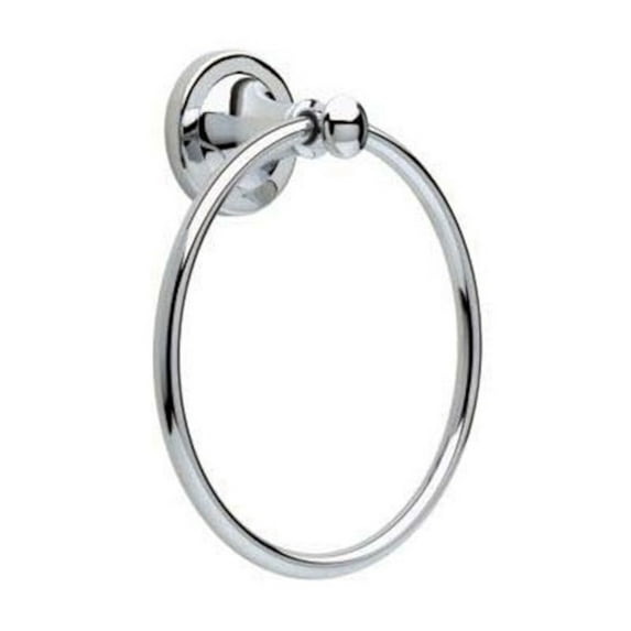 Delta Silverton Polish Chrome Towel Ring Die Cast Zinc