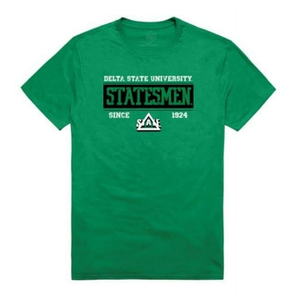 Delta State University Established T-Shirt, Kelly - Medium