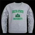 thumbnail image 1 of Delta State University Statesman Seal Crewneck Sweatshirt, Heather Grey - Medium, 1 of 1