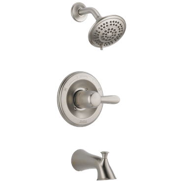 Delta Steel Manual 1-Mode 1-Handle Shower Valve Trim