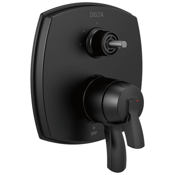 Delta Stryke: 17 Series Integrated Diverter Trim with Three Function Diverter Less Diverter Handle