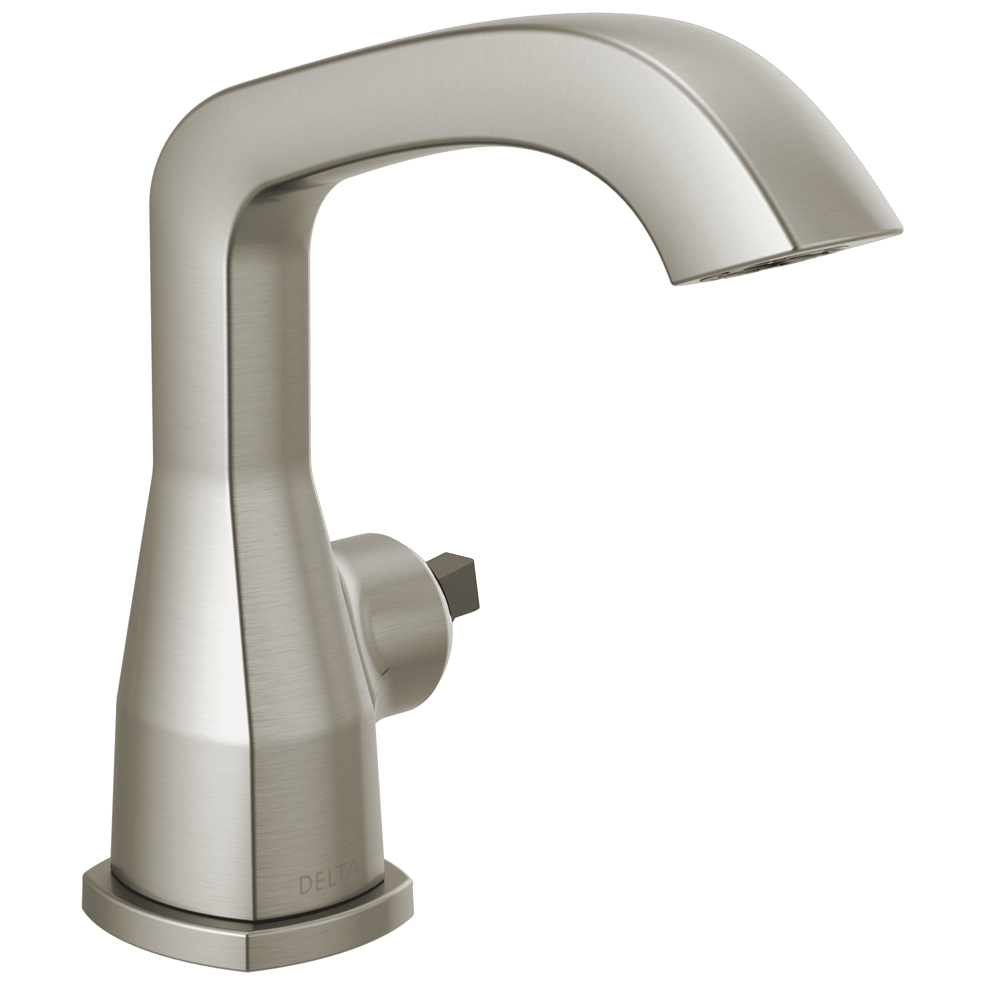 Modern Brilliance Stainless Single Hole Faucet with Pull-out Spray