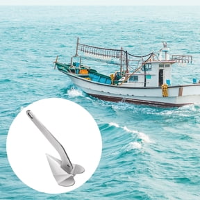 Delta Style Wing Boat Anchor Plow Boat Anchor Stainless Steel for Small Yachts