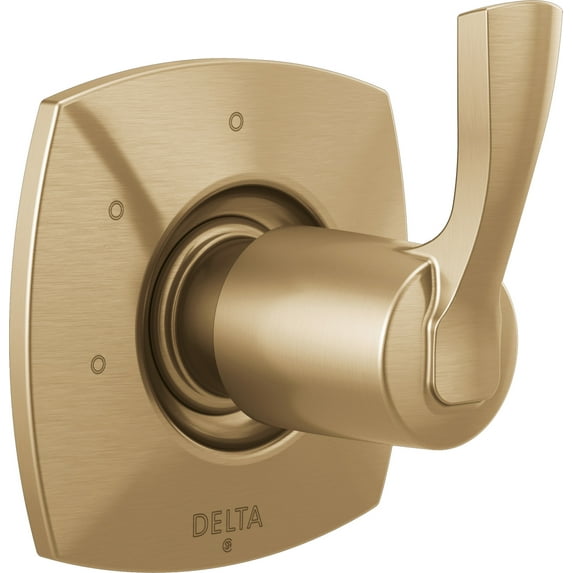 Delta T11876 Stryke Three Function Diverter Valve Trim - Lumicoat Champagne Bronze