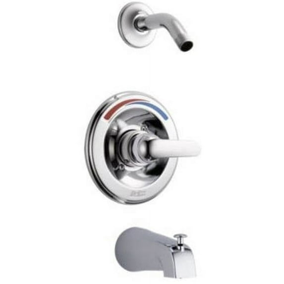 Delta T13491-SLHD Classic Bath and Shower Trim without Shower Head, Chrome