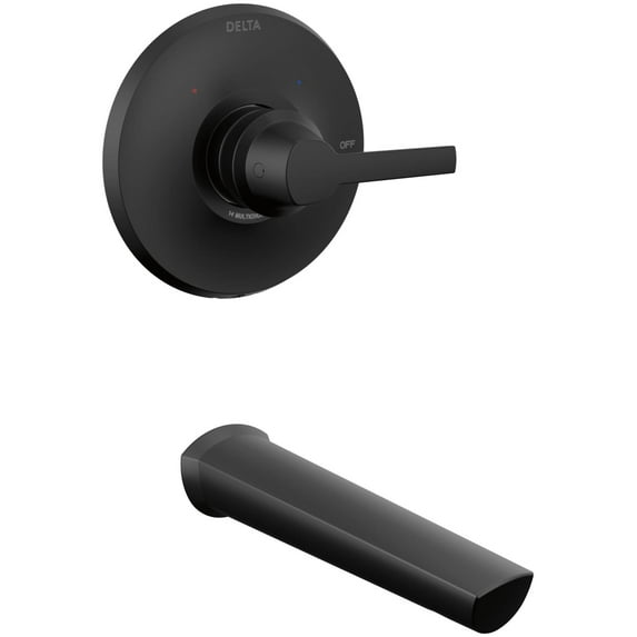Delta T14172 Galeon Monitor 14 Series Single Function Pressure Balanced Wall Mounted Tub
