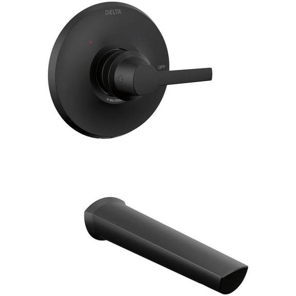 Delta T14172 Galeon Monitor 14 Series Single Function Pressure Balanced Wall Mounted Tub