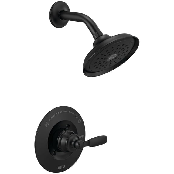 Delta T14232 Woodhurst Shower Only Trim Package - Black