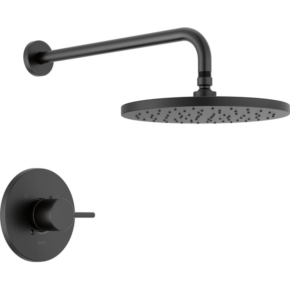 Delta T14269-Pp Modern Shower Only Trim Package - Black
