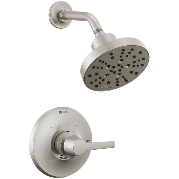 Delta T14272-SS-PR Galeon Monitor 14 Series Multi Function Pressure Balanced Shower Only -