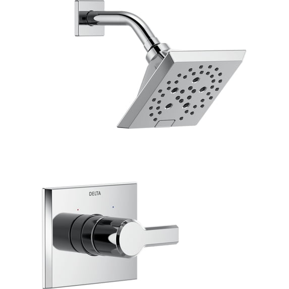 Delta T14299 Pivotal Shower Only Trim Package - Lumicoat Chrome