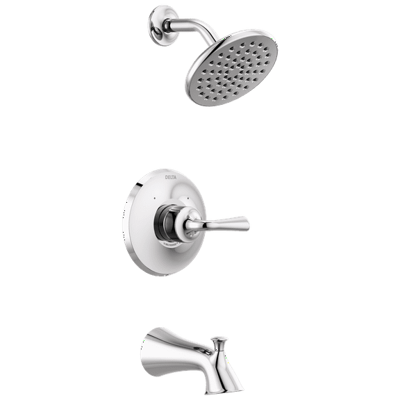 Delta T14433 Kayra Monitor 14 Series Single Function Pressure Balanced Tub And Shower -