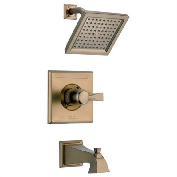 Delta T14451-CZ-WE Dryden Monitor 14 Series Single Function 1.75 GPM Pressure Balanced Tub