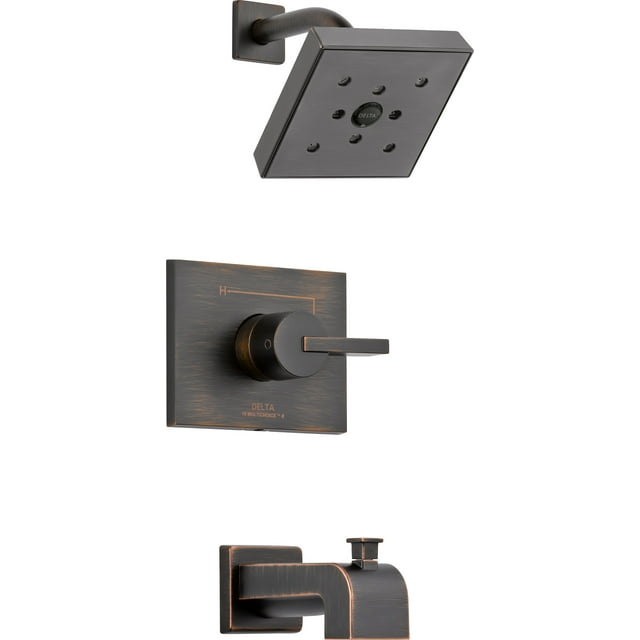 Delta T14453-H2o Vero Monitor 14 Series Single Function Pressure Balanced Tub And Shower -