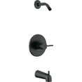 thumbnail image 1 of Delta T14459-BLLHD-PP Modern Monitor 14 Series Tub And Shower Trim Package - Black, 1 of 4