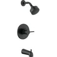 thumbnail image 1 of Delta T14459-Pp Modern Monitor 14 Series Tub And Shower Trim Package - Black, 1 of 7