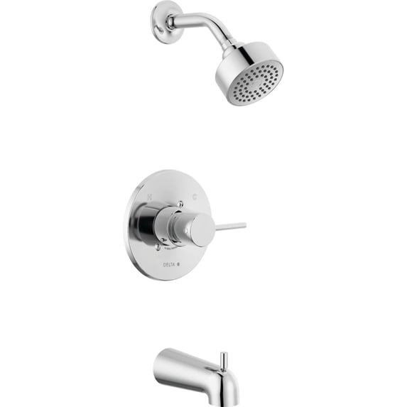 Delta T14459-PP Modern Monitor 14 Series Tub And Shower Trim Package - Chrome
