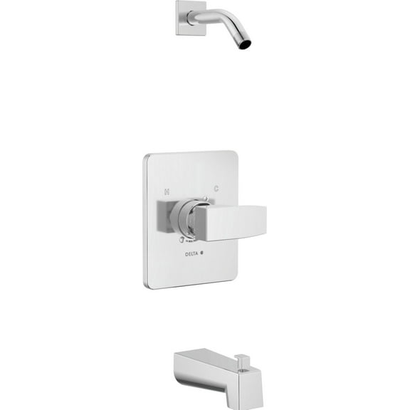 Delta T14467-Lhd-Pp Modern Monitor 14 Series Tub And Shower Trim Package - Chrome