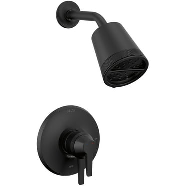 Delta T17271 Galeon Monitor 17 Series Dual Function Pressure Balanced Shower Only - Black