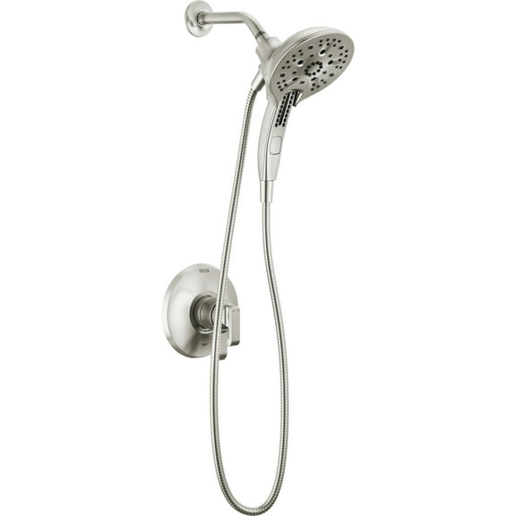 Delta T17289 Lumicoat Stainless Manual 1-Handle Shower Valve Trim