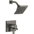 thumbnail image 1 of Delta T17299 Pivotal Shower Only Trim Package - Lumicoat Black Stainless, 1 of 7