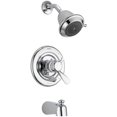 thumbnail image 1 of Delta T17430-MTS Classic Dual Function Pressure Balanced Thermostatic Bath and Shower Trim with Internal Volume Control Less Rough-in, Chrome, 1 of 4
