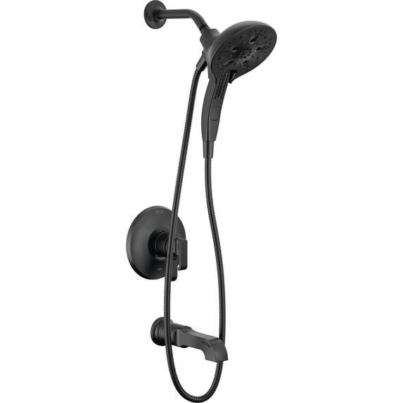 Delta T17489 Tetra Monitor 17 Series Tub And Shower Trim Package - Black