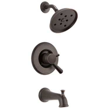 Delta T17493 Linden Monitor 17 Series Dual Function Pressure Balanced Tub And Shower -