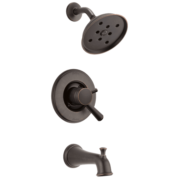 Delta T17493 Linden Monitor 17 Series Dual Function Pressure Balanced Tub And Shower -