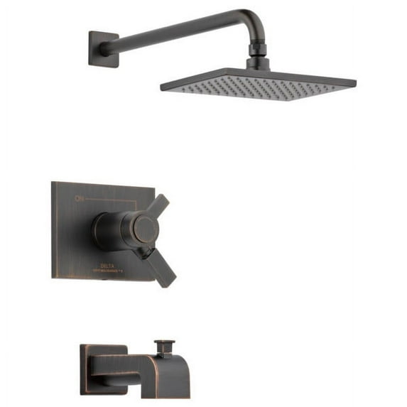 Delta T17T453-WE Vero Dual Function Thermostatic Tub And Shower Trim Package
