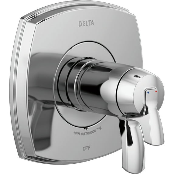 Delta T17t076 Stryke Tempassure 17T Series Dual Function Thermostatic Mixing Valve Trim