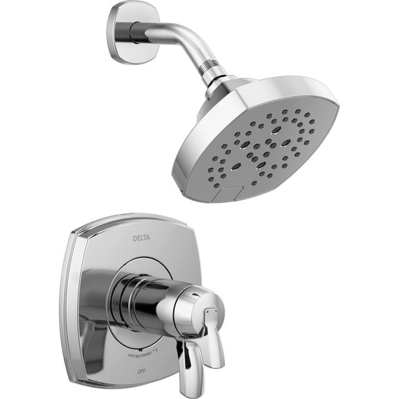 Delta T17t276 Stryke Tempassure 17T Series Dual Function Thermostatic Shower Only - Chrome