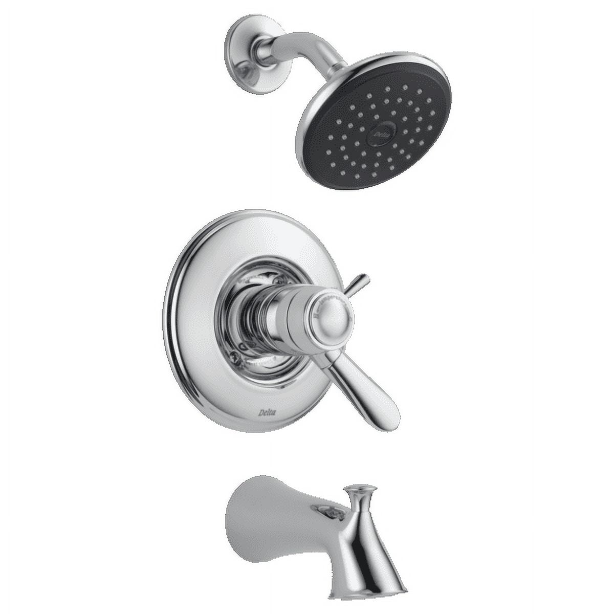 Delta T17T438 Lahara Tempassure 17T Series Dual Function Thermostatic Tub And Shower -