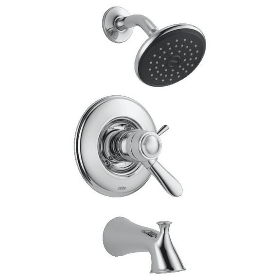 Delta T17t438 Lahara Tempassure 17T Series Dual Function Thermostatic Tub And Shower -